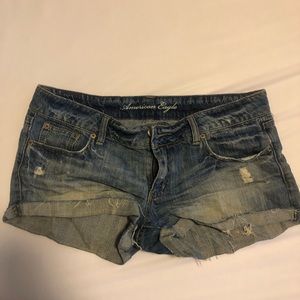 American eagle jean shorts